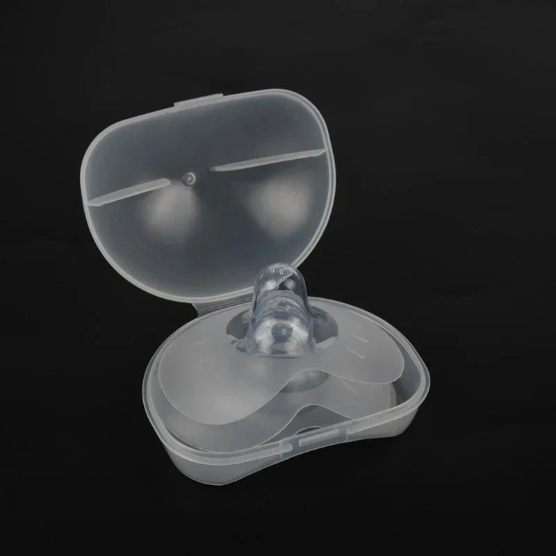2Pcs Silicone Nipple Protectors Feeding