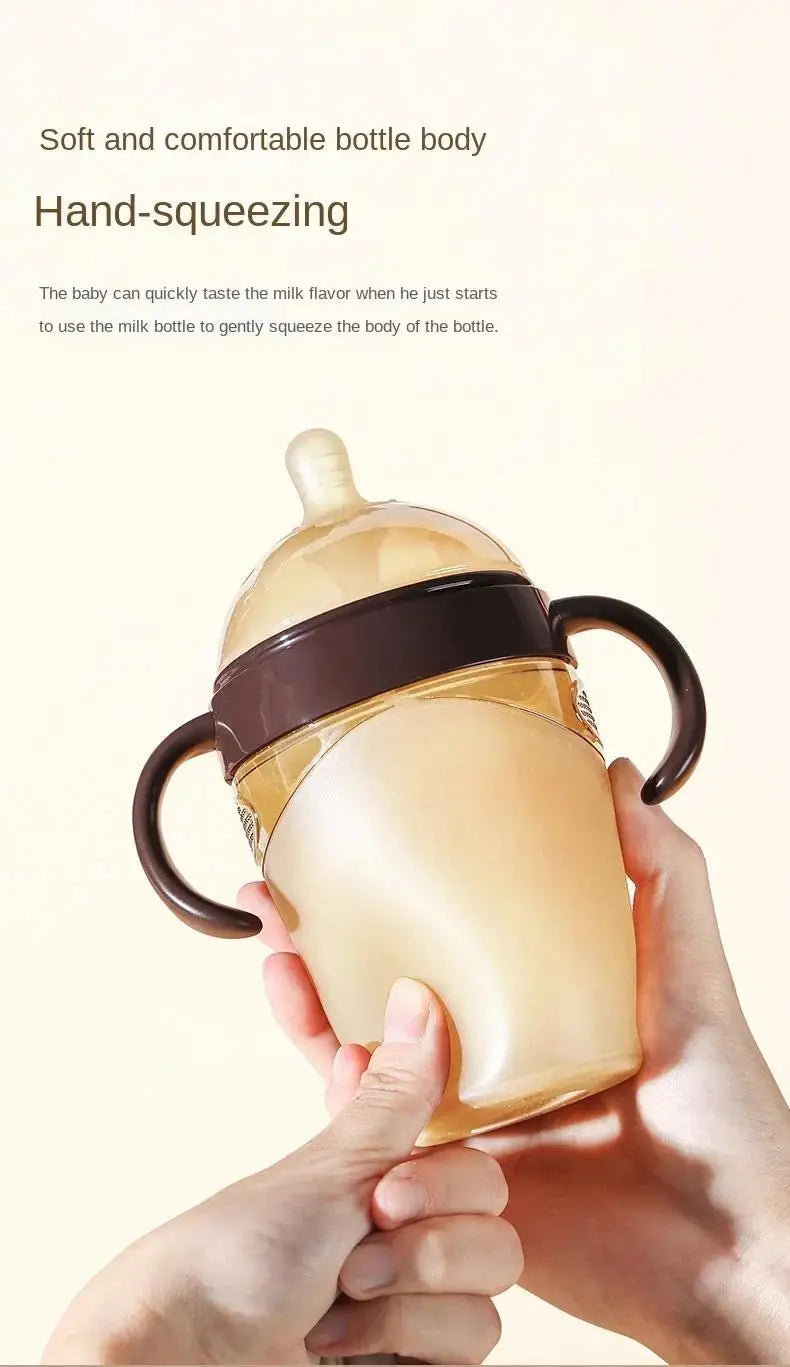 Baby Nipple-Shaped Silicone Bottle 250/150ml