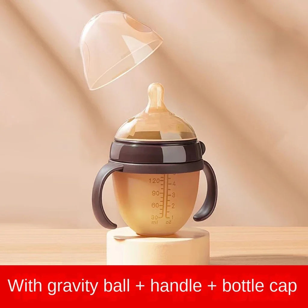 Baby Nipple-Shaped Silicone Bottle 250/150ml